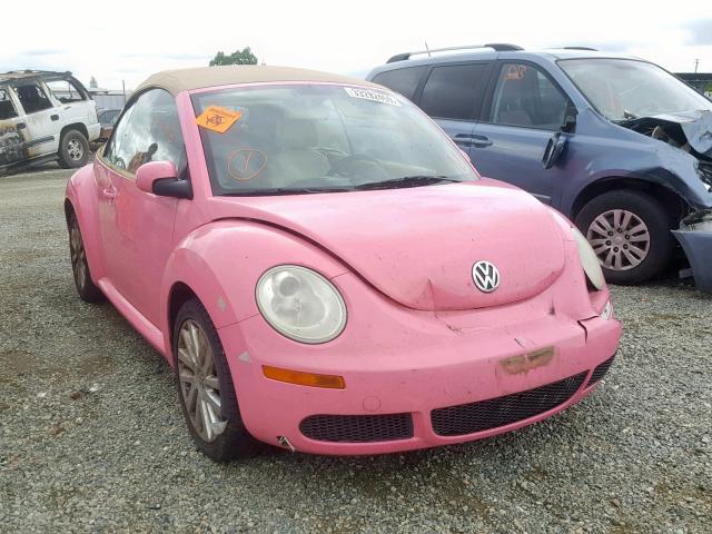 3VWRG31Y98M416840 - 2008 VOLKSWAGEN NEW BEETLE Rosa Foto 1