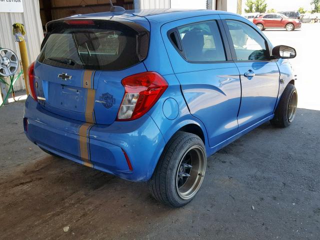 KL8CB6SAXHC765929 - 2017 CHEVROLET SPARK LS BLUE photo 4