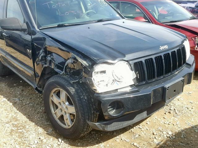 1J8GS48K27C684766 - 2007 JEEP GRAND CHER BLACK photo 9