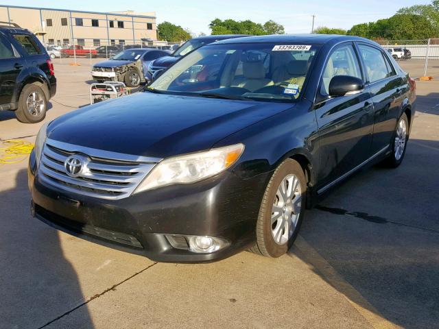 4T1BK3DB0BU379072 - 2011 TOYOTA AVALON BAS BLACK photo 2