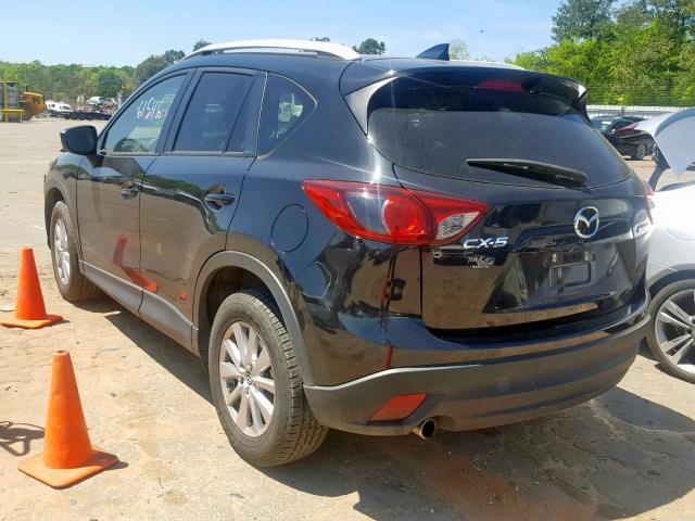 JM3KE2CY4G0742541 - 2016 MAZDA CX-5 TOURI BLACK photo 3