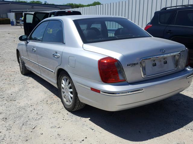 KMHFU45E84A345914 - 2004 HYUNDAI XG 350 SILVER photo 3