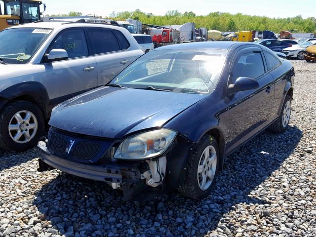 1G2AS18H197145605 - 2009 PONTIAC G5 BLUE photo 2
