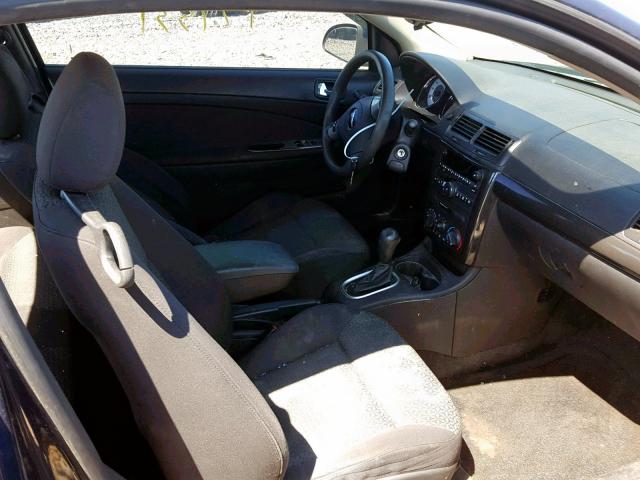 1G2AS18H197145605 - 2009 PONTIAC G5 BLUE photo 5
