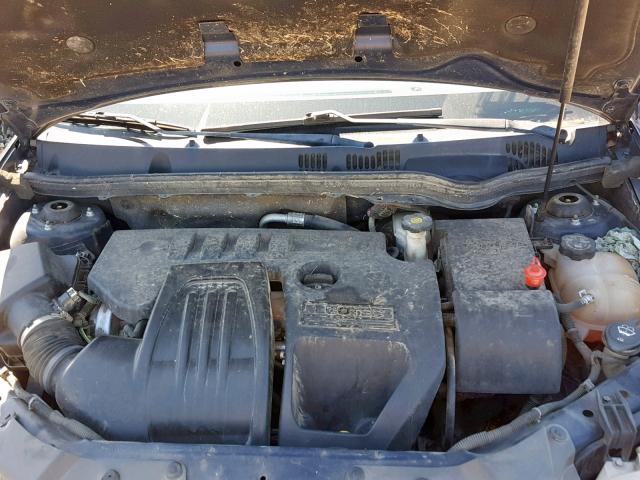 1G2AS18H197145605 - 2009 PONTIAC G5 BLUE photo 7