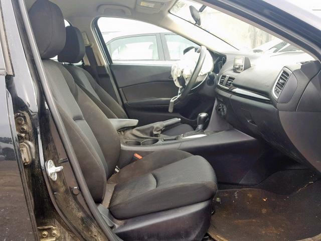 JM1BM1T70F1236601 - 2015 MAZDA 3 SV BLACK photo 5