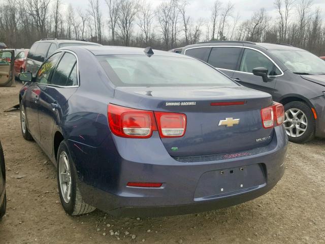 1G11B5SL9EF210841 - 2014 CHEVROLET MALIBU LS BLUE photo 3