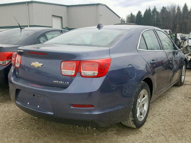 1G11B5SL9EF210841 - 2014 CHEVROLET MALIBU LS BLUE photo 4