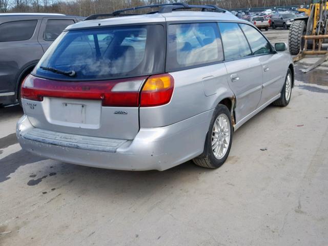 4S3BH635137305689 - 2003 SUBARU LEGACY L SILVER photo 4