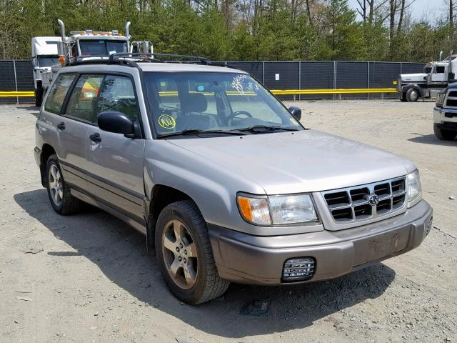 JF1SF6559YH712301 - 2000 SUBARU FORESTER S Gümüş foto 1