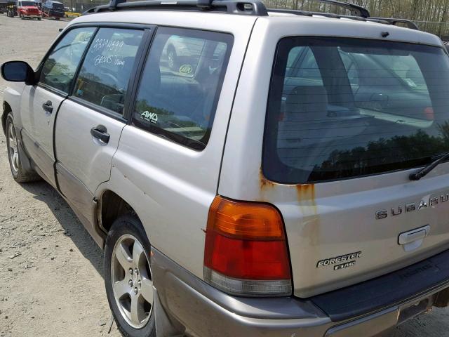 JF1SF6559YH712301 - 2000 SUBARU FORESTER S Gümüş foto 9