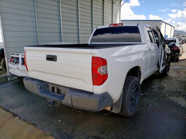 5TFRM5F14EX074612 - 2014 TOYOTA TUNDRA DOUBLE CAB SR/SR5  photo 4