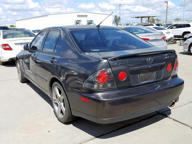 JTHBD192520052278 - 2002 LEXUS IS 300 CHARCOAL photo 3