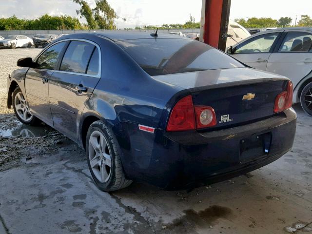 1G1ZB5E14BF253590 - 2011 CHEVROLET MALIBU LS BLUE photo 3
