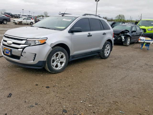 2FMDK3G97CBA71616 - 2012 FORD EDGE SE SILVER photo 2