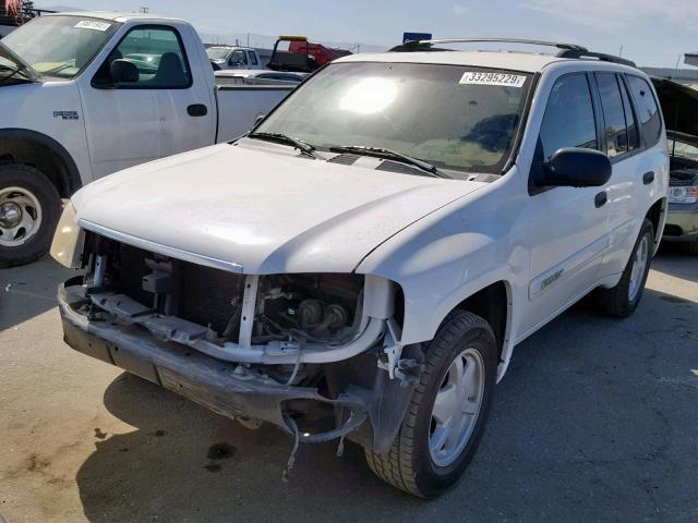 1GKDS13S922291379 - 2002 GMC ENVOY WHITE photo 2