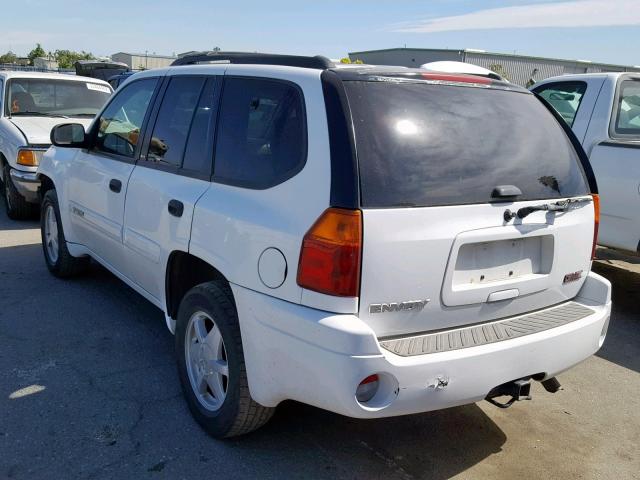 1GKDS13S922291379 - 2002 GMC ENVOY WHITE photo 3