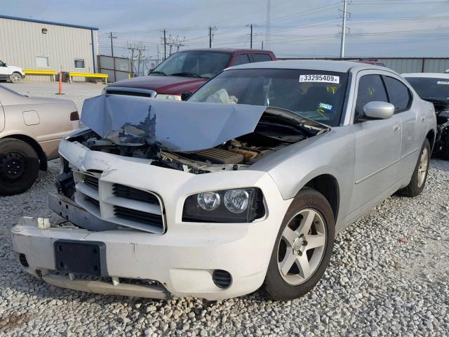 2B3CA3CV1AH107575 - 2010 DODGE CHARGER SX GRAY photo 2