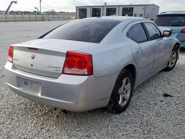 2B3CA3CV1AH107575 - 2010 DODGE CHARGER SX GRAY photo 4