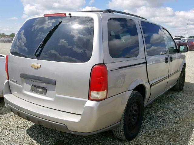 1GNDV03L35D184009 - 2005 CHEVROLET UPLANDER SILVER photo 4