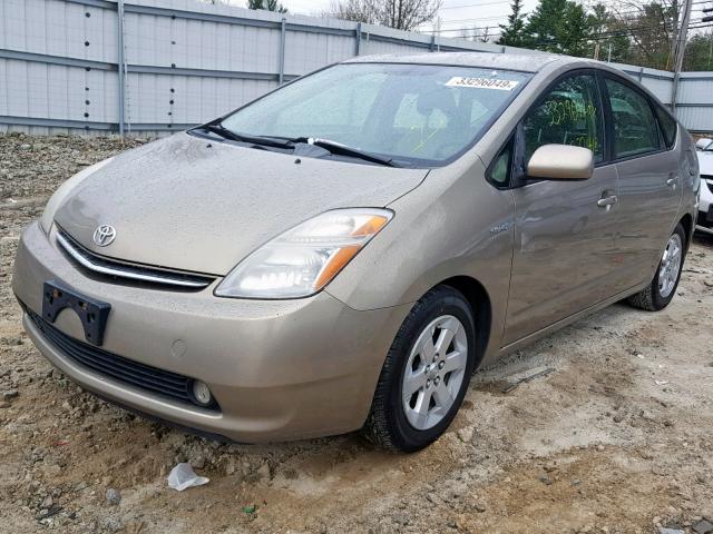 JTDKB20U787723428 - 2008 TOYOTA PRIUS GOLD photo 2