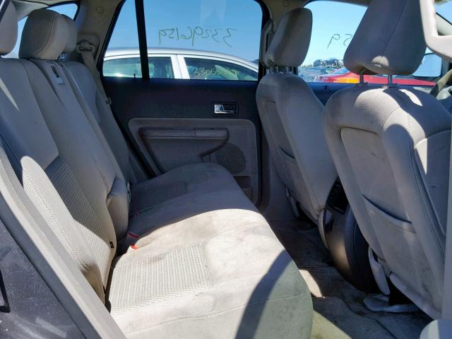 2FMDK36C09BB05904 - 2009 FORD EDGE SE GRAY photo 6