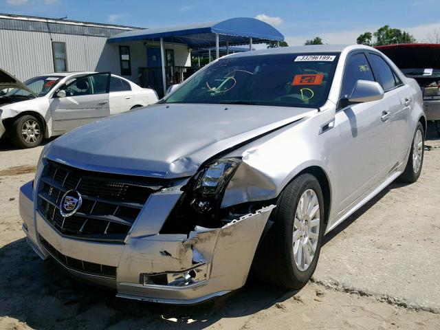 1G6DJ5ED6B0127462 - 2011 CADILLAC CTS PERFOR SILVER photo 2