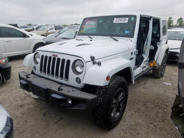 1C4BJWEG6GL245604 - 2016 JEEP WRANGLER UNLIMITED SAHARA  photo 2