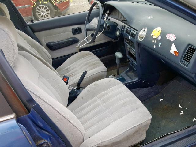 1Y1SK5168LZ071655 - 1990 GEO PRIZM BASE BLUE photo 5