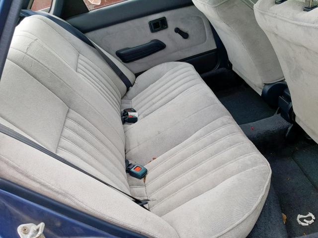 1Y1SK5168LZ071655 - 1990 GEO PRIZM BASE BLUE photo 6