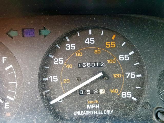 1Y1SK5168LZ071655 - 1990 GEO PRIZM BASE BLUE photo 8