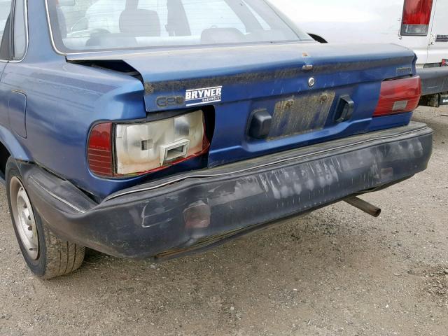 1Y1SK5168LZ071655 - 1990 GEO PRIZM BASE BLUE photo 9