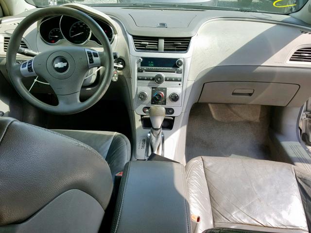 1G1ZH57B58F178976 - 2008 CHEVROLET MALIBU 1LT ვერცხლისფერი ფოტო 9