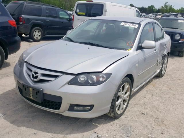 JM1BK323771657216 - 2007 MAZDA 3 S SILVER photo 2