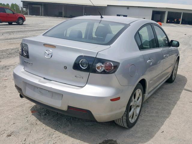 JM1BK323771657216 - 2007 MAZDA 3 S SILVER photo 4