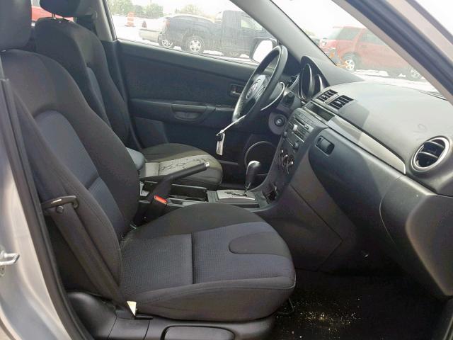 JM1BK323771657216 - 2007 MAZDA 3 S SILVER photo 5