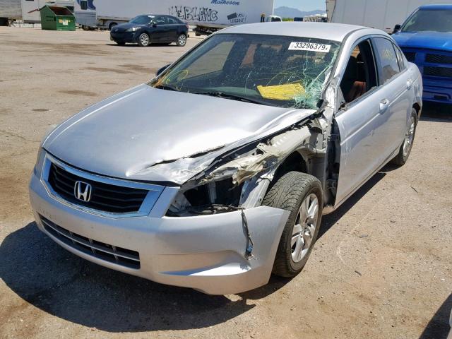 1HGCP2F47AA093532 - 2010 HONDA ACCORD LXP SILVER photo 2