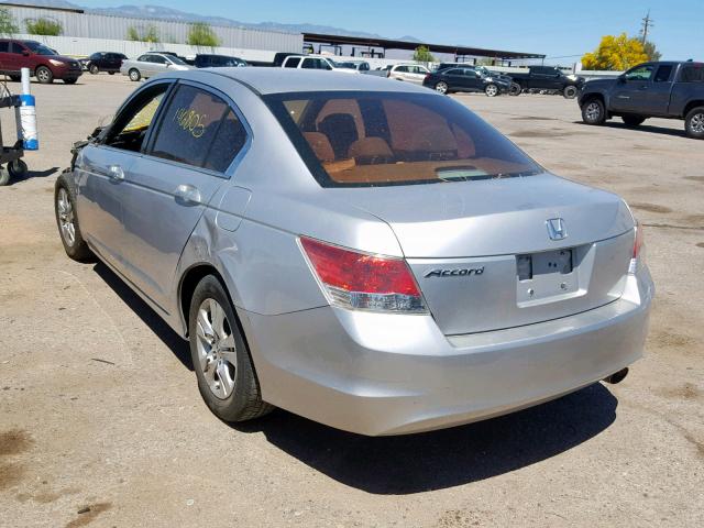 1HGCP2F47AA093532 - 2010 HONDA ACCORD LXP SILVER photo 3