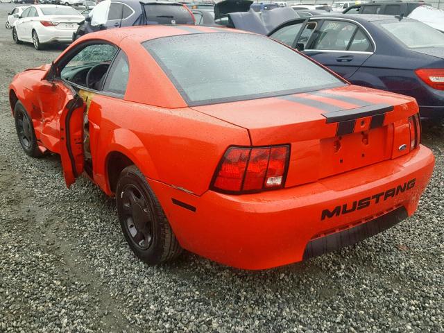1FAFP404X1F138116 - 2001 FORD MUSTANG RED photo 3