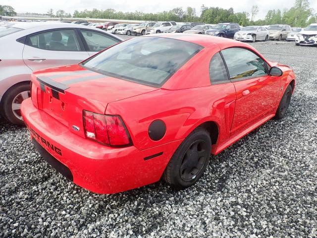 1FAFP404X1F138116 - 2001 FORD MUSTANG RED photo 4