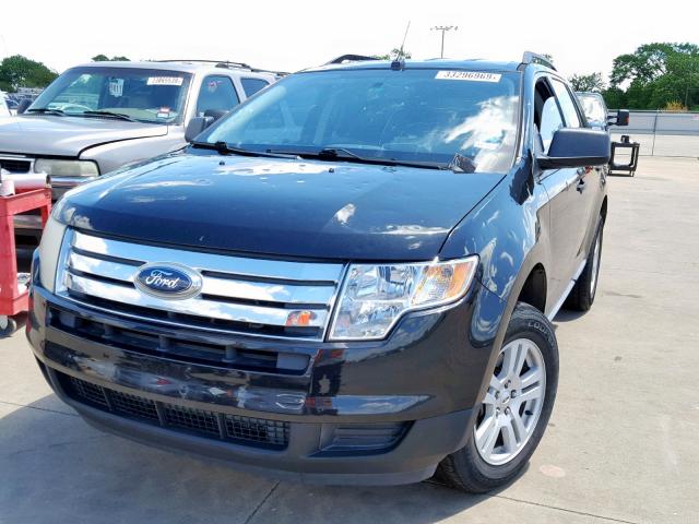 2FMDK3GC4ABA73588 - 2010 FORD EDGE SE BLACK photo 2