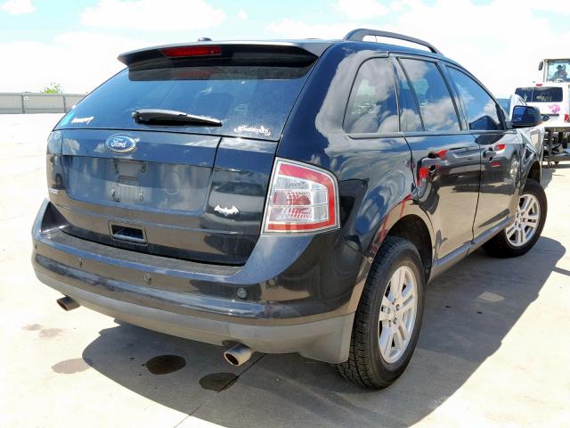 2FMDK3GC4ABA73588 - 2010 FORD EDGE SE BLACK photo 4