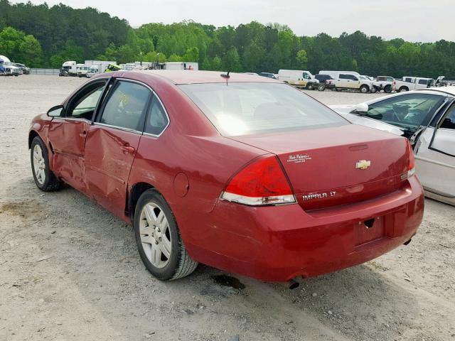 2G1WB5E35F1115641 - 2015 CHEVROLET IMPALA LIM RED photo 3