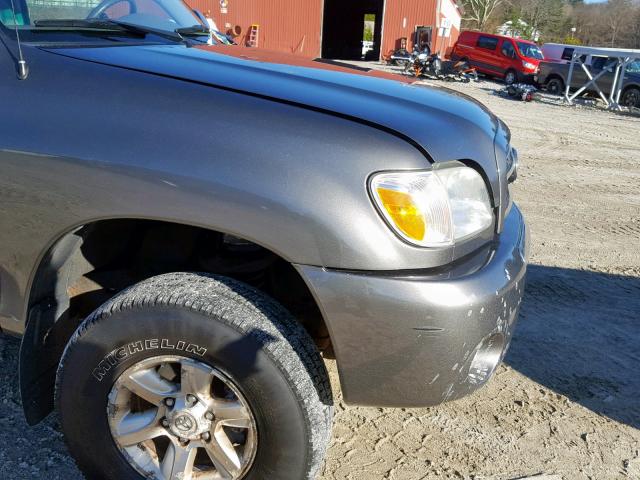 5TBBT44186S486002 - 2006 TOYOTA TUNDRA ACC GRAY photo 9