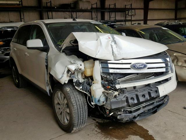 2FMDK48C09BA47196 - 2009 FORD EDGE SEL WHITE photo 1