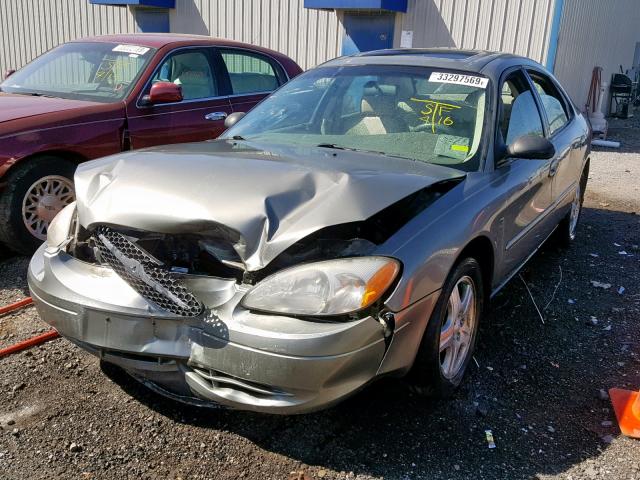 1FAHP56S21A235084 - 2001 FORD TAURUS SEL GRAY photo 2