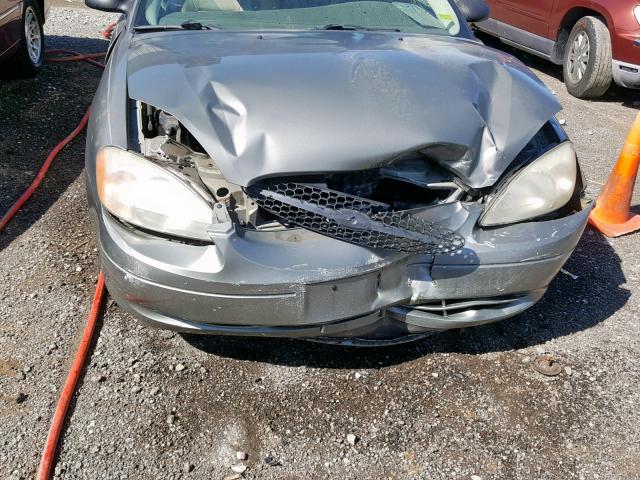 1FAHP56S21A235084 - 2001 FORD TAURUS SEL GRAY photo 9