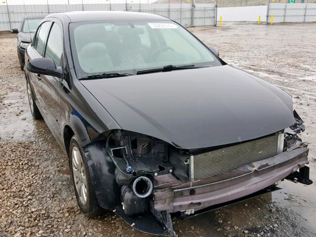 1G1AD5F51A7225294 - 2010 CHEVROLET COBALT 1LT BLACK photo 1