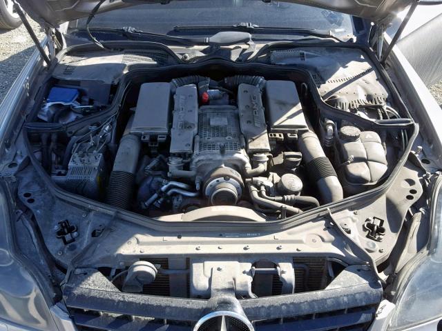 WDDDJ76X66A073006 - 2006 MERCEDES-BENZ CLS 55 AMG GRAY photo 7