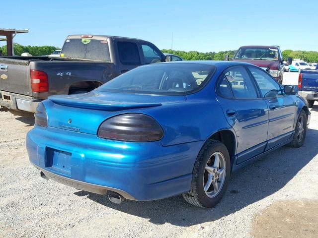 1G2WP52K6XF320453 - 1999 PONTIAC GRAND PRIX BLUE photo 4